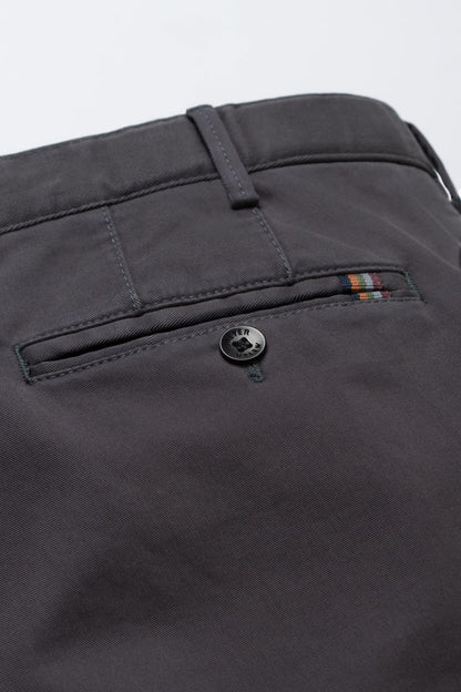 Meyer 9-316 Oslo Cotton Chinos Charcoal