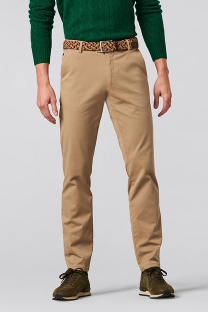 Meyer 9-316 Oslo Cotton Chinos Camel