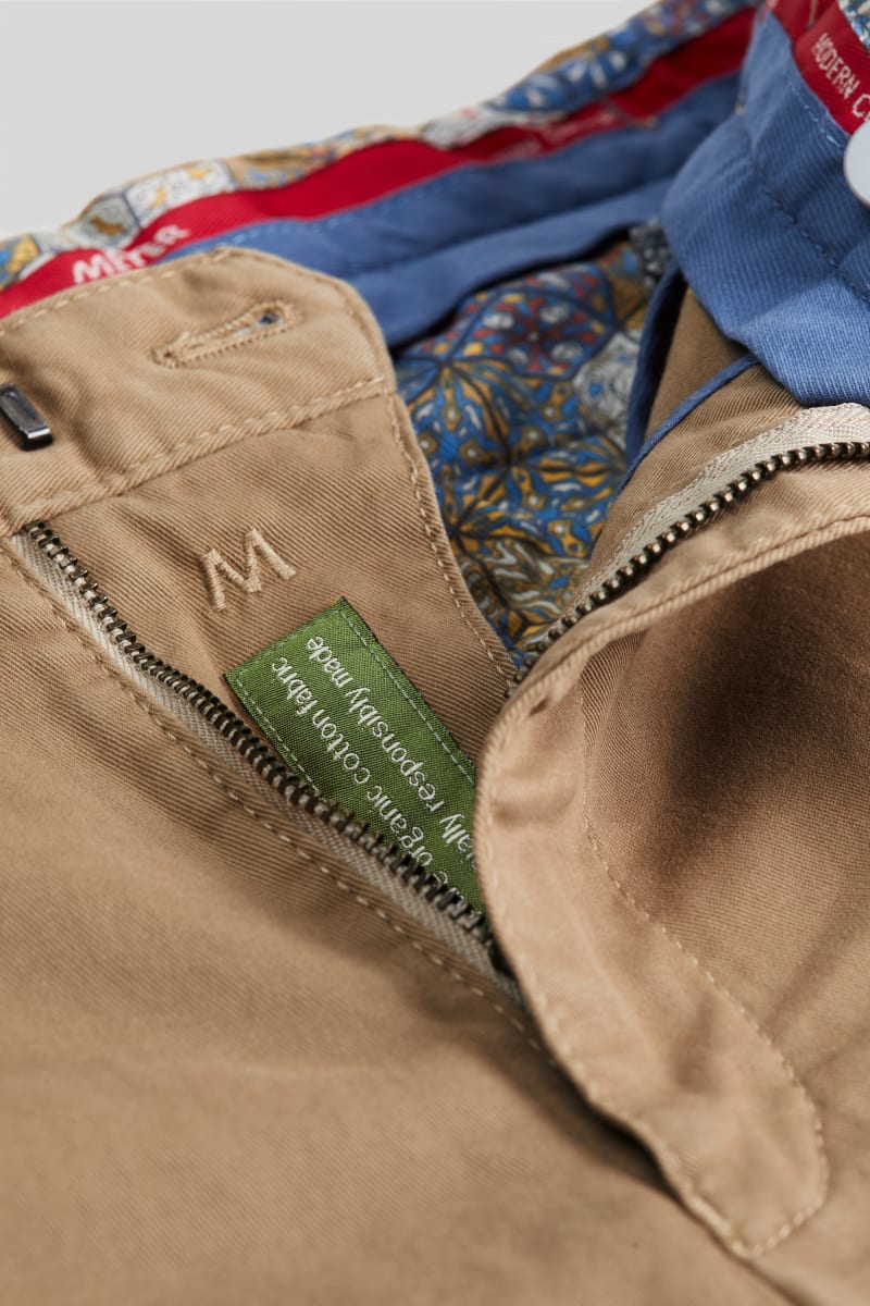 Meyer 9-316 Oslo Cotton Chinos Camel