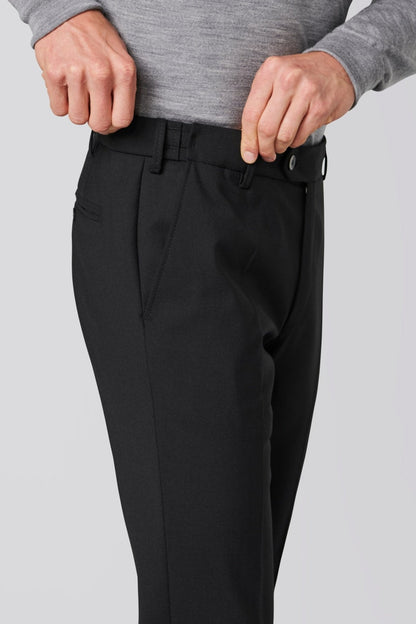 Meyer 9-344 Oslo Tropical Wool Trousers Black