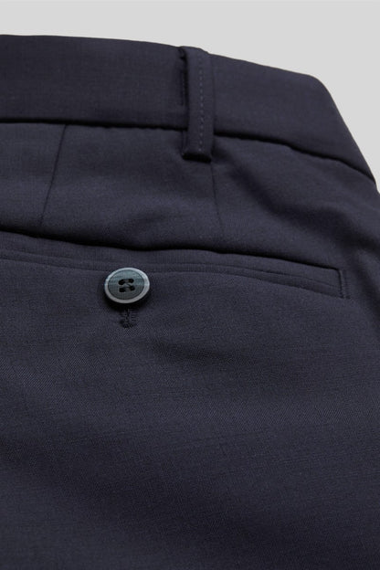 Meyer 9-344 Oslo Tropical Wool Trousers Navy