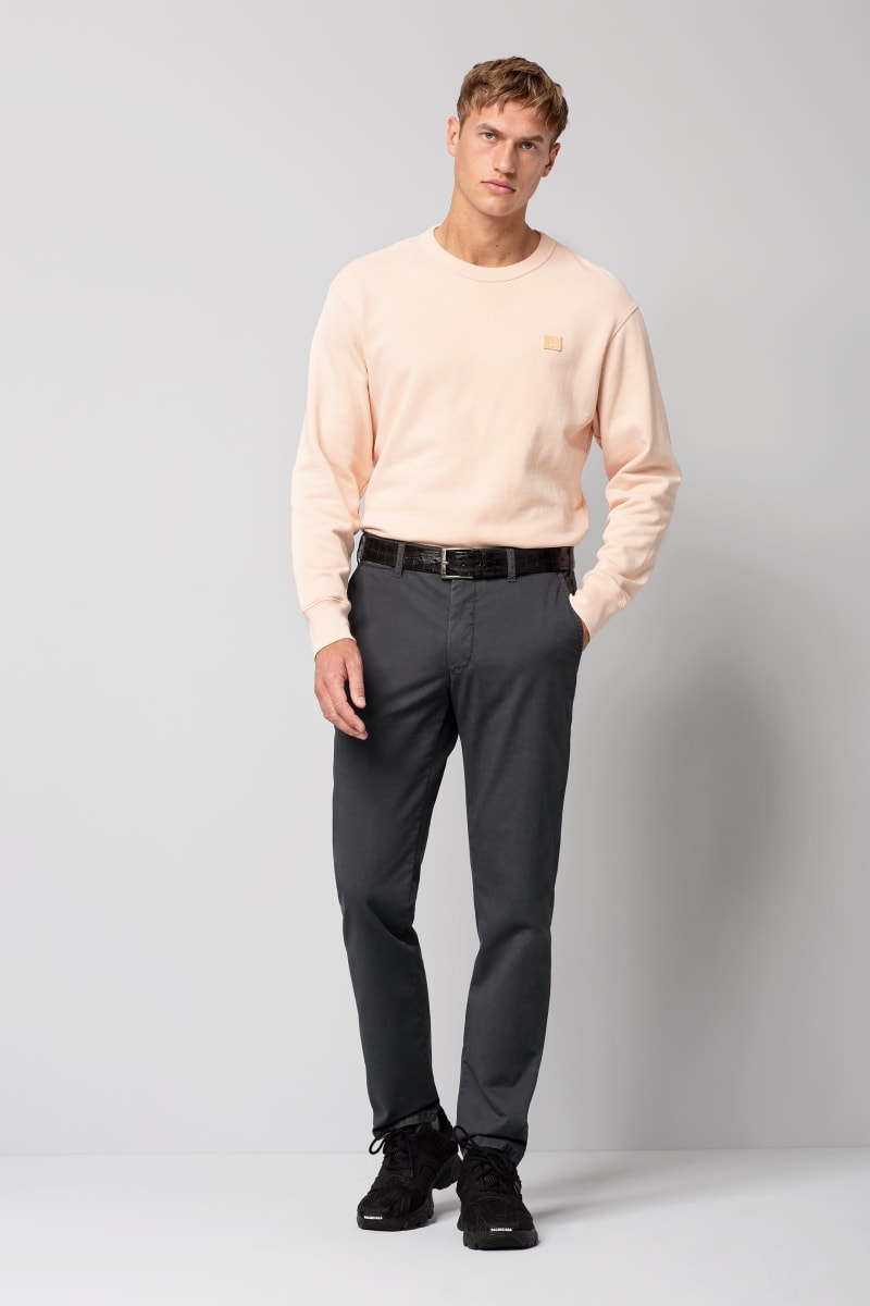 Meyer 9-6001 Regular Fit Cotton Chinos Charcoal