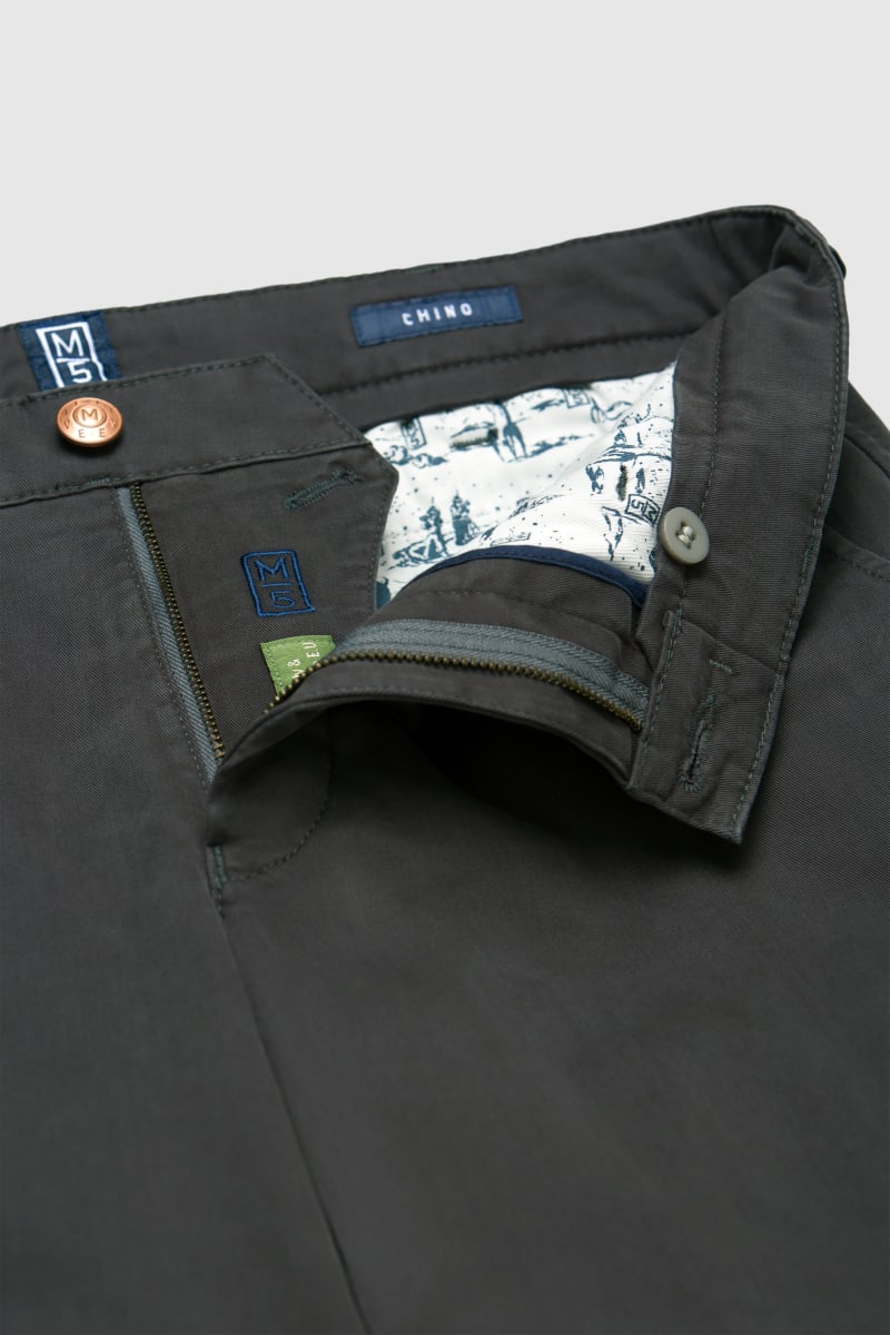 Meyer 9-6001 Regular Fit Cotton Chinos Charcoal