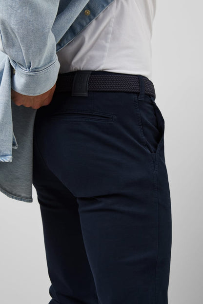 Meyer 9-6001 Regular Fit Cotton Chinos Navy