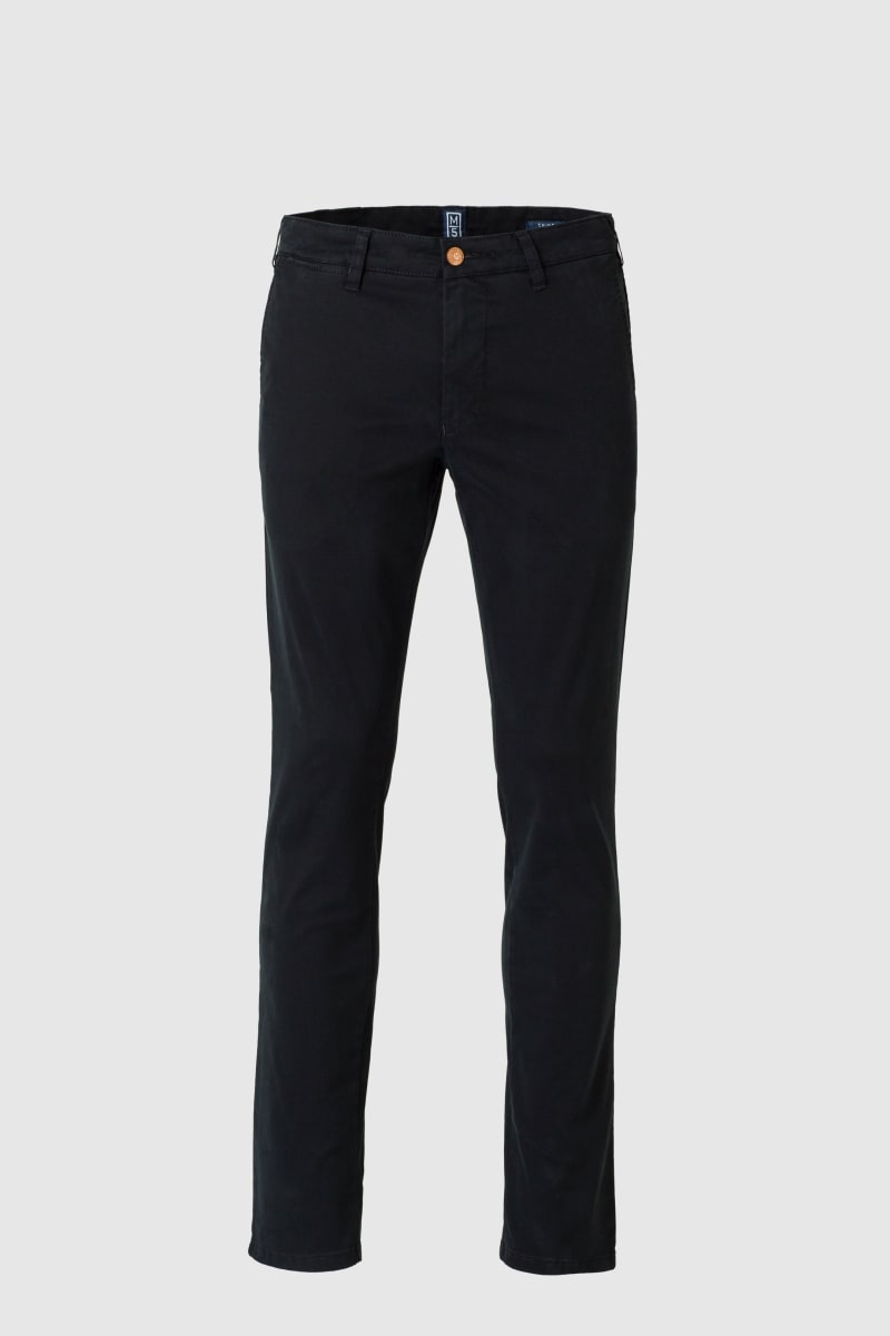Meyer 9-6001 Regular Fit Cotton Chinos Navy