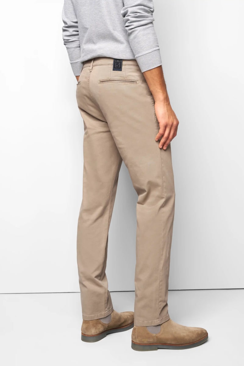 Meyer 9-6001 Regular Fit Cotton Chinos Beige