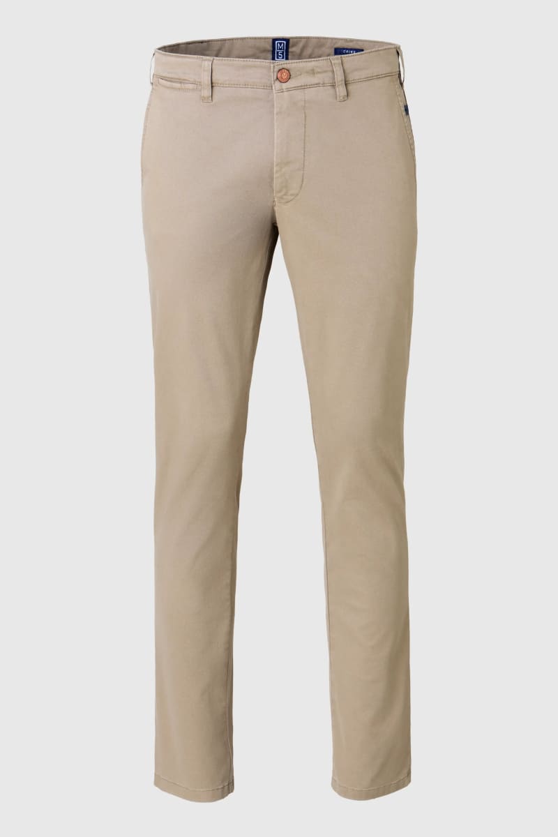 Meyer 9-6001 Regular Fit Cotton Chinos Beige