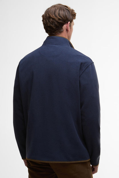 Barbour MFL0216 Regular Fit Harwood Fleece Jacket Navy