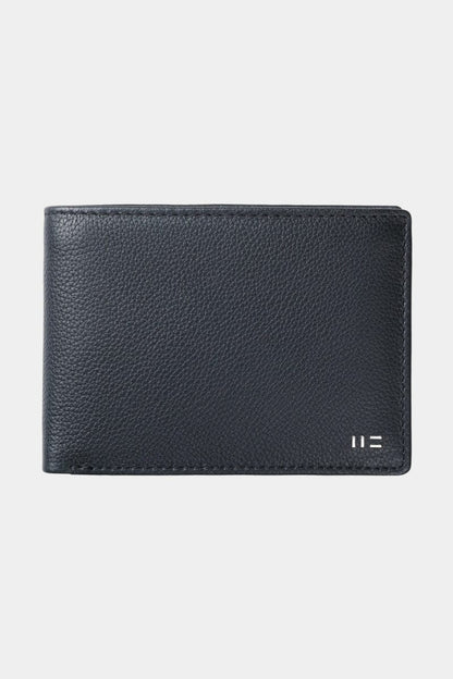Miguel Bellido 11804 La Palma Leather Wallet with Coin Pocket Black