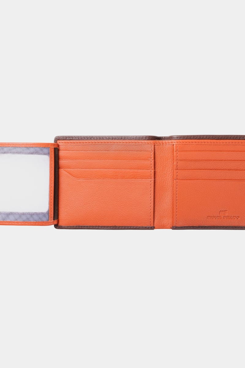 Miguel Bellido 11883 La Palma Leather Bifold Wallet Brown