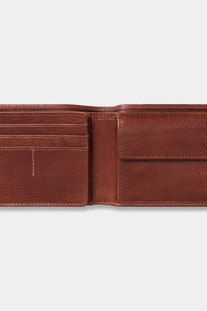 Miguel Bellido 12404 Bristol Leather Bifold Wallet Brown