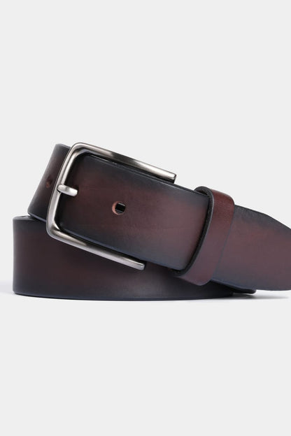 Miguel Bellido 46910 Natural Grain Leather Belt Brown