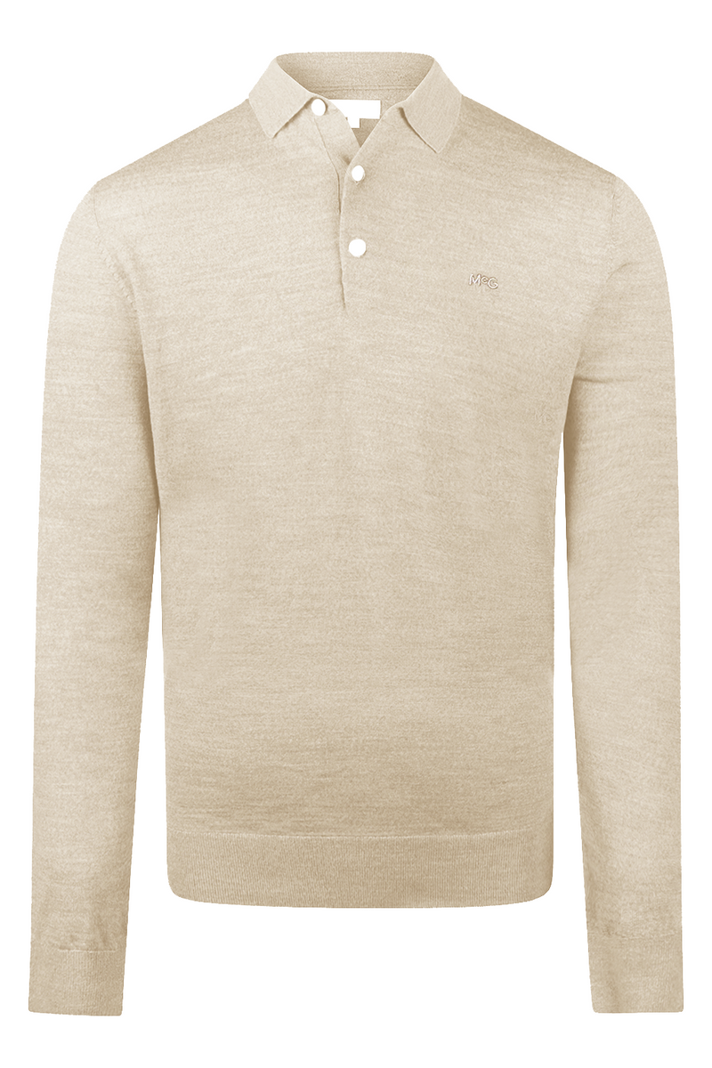 McGregor Regular Fit Merino Wool Polo Sweater Kit