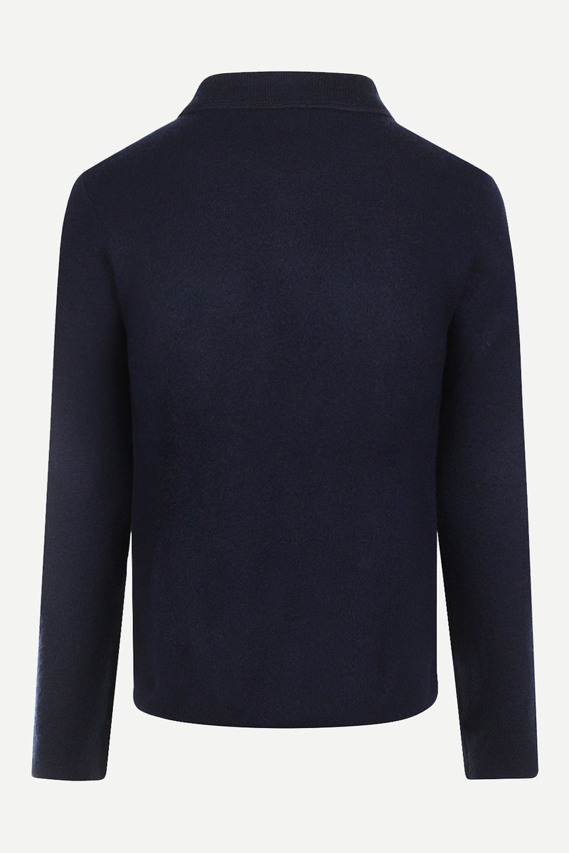 McGregor Regular Fit Wool Blend Button Cardigan Navy
