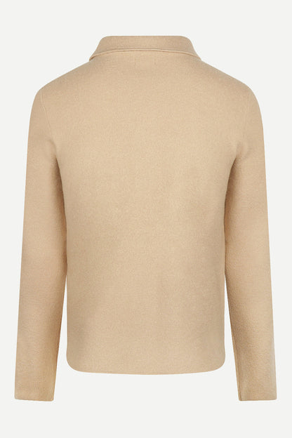 McGregor Regular Fit Wool Blend Button Cardigan Camel