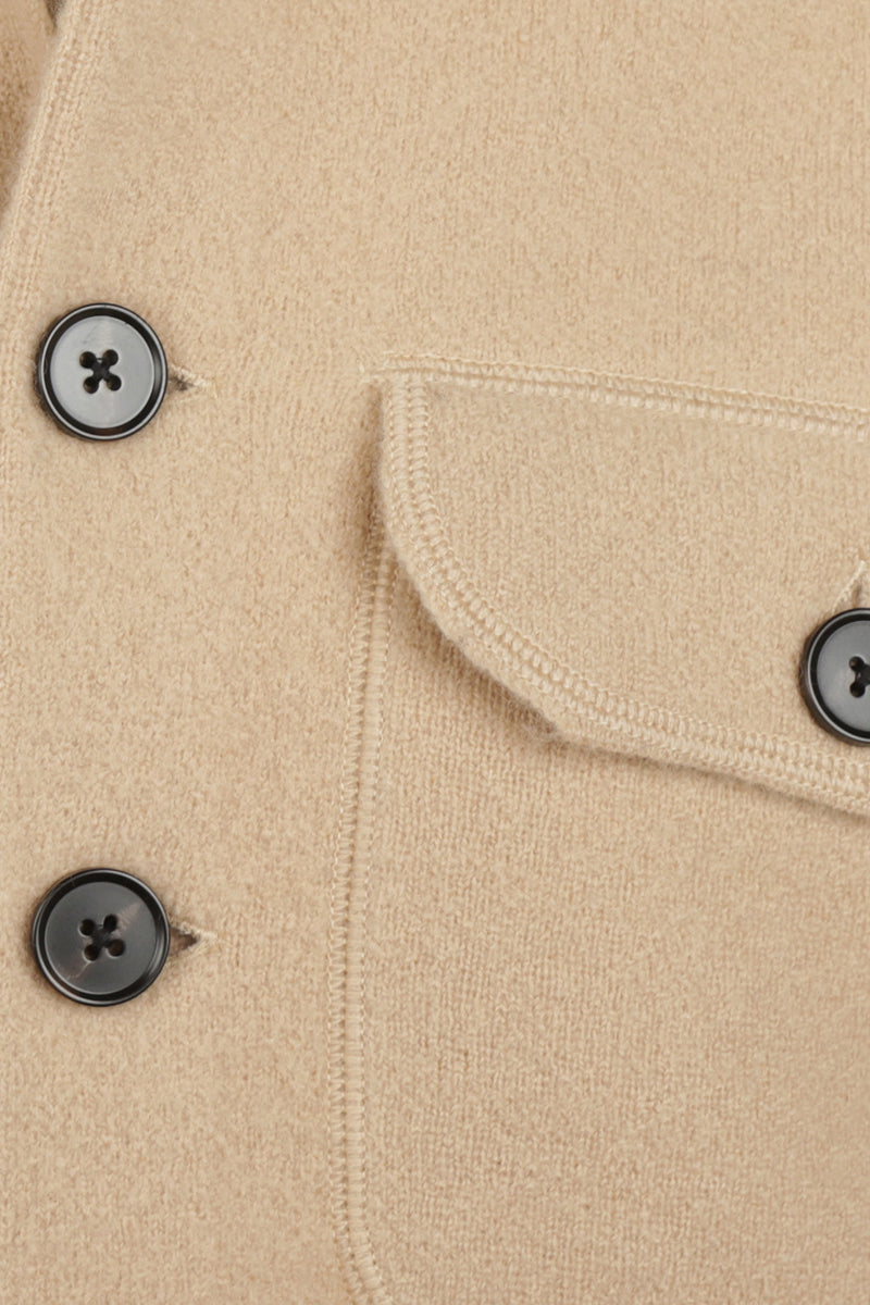 McGregor Regular Fit Wool Blend Button Cardigan Camel