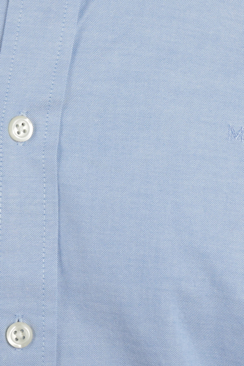 McGregor Regular Fit Stretch Pique Shirt Light Blue