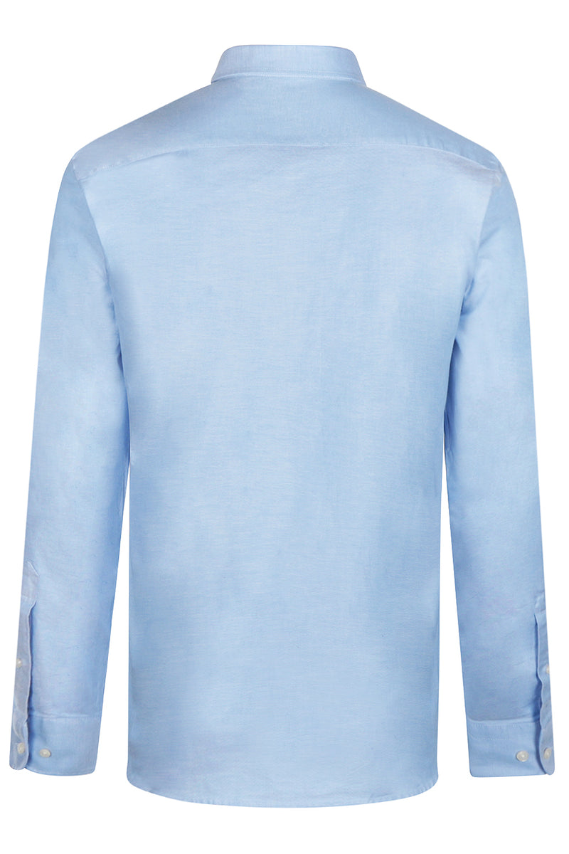 McGregor Regular Fit Oxford Stretch Shirt Light Blue