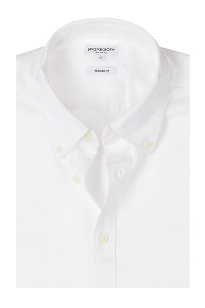 McGregor Regular Fit Oxford Stretch Shirt White
