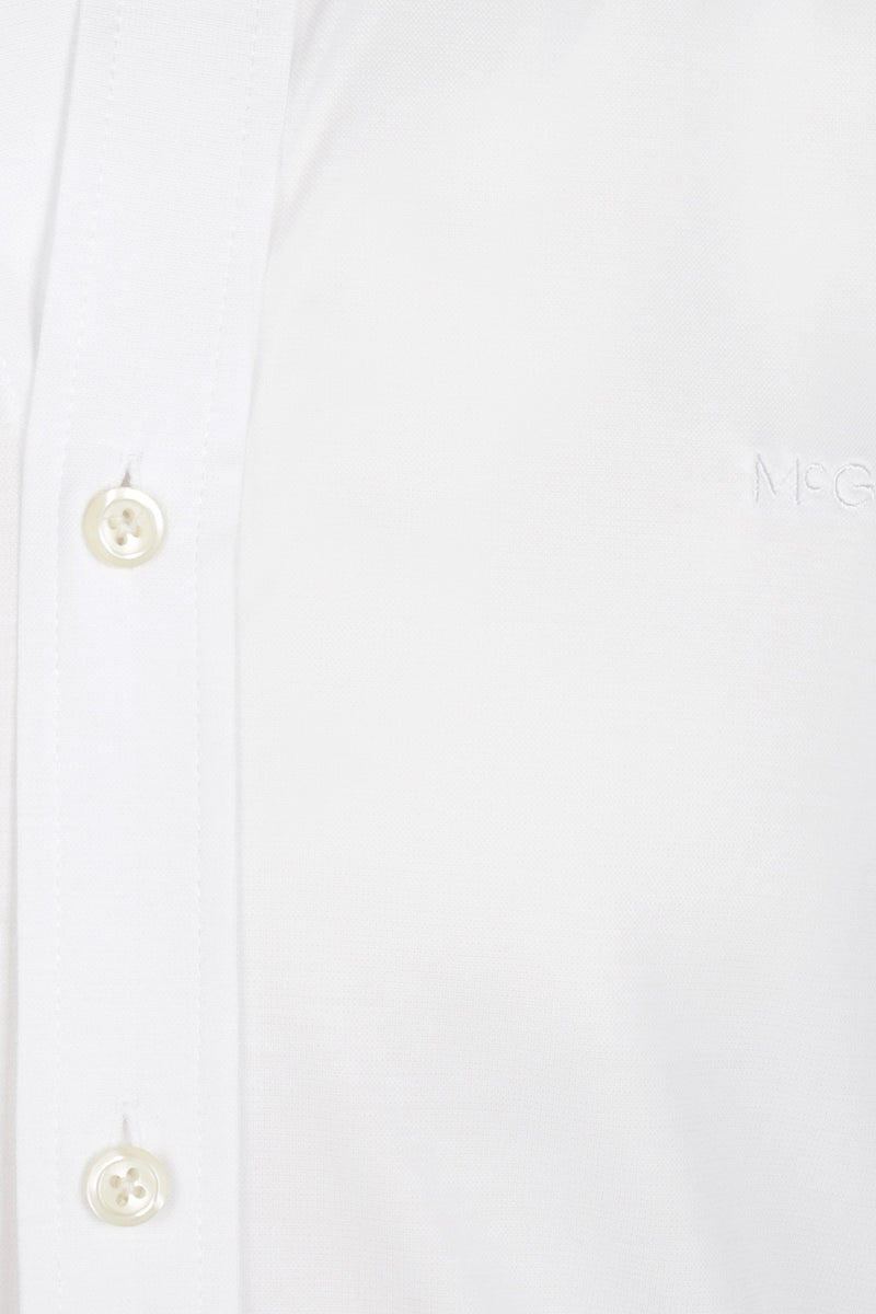McGregor Regular Fit Oxford Stretch Shirt White