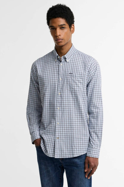 Barbour Padshaw Gingham Shirt BLUE