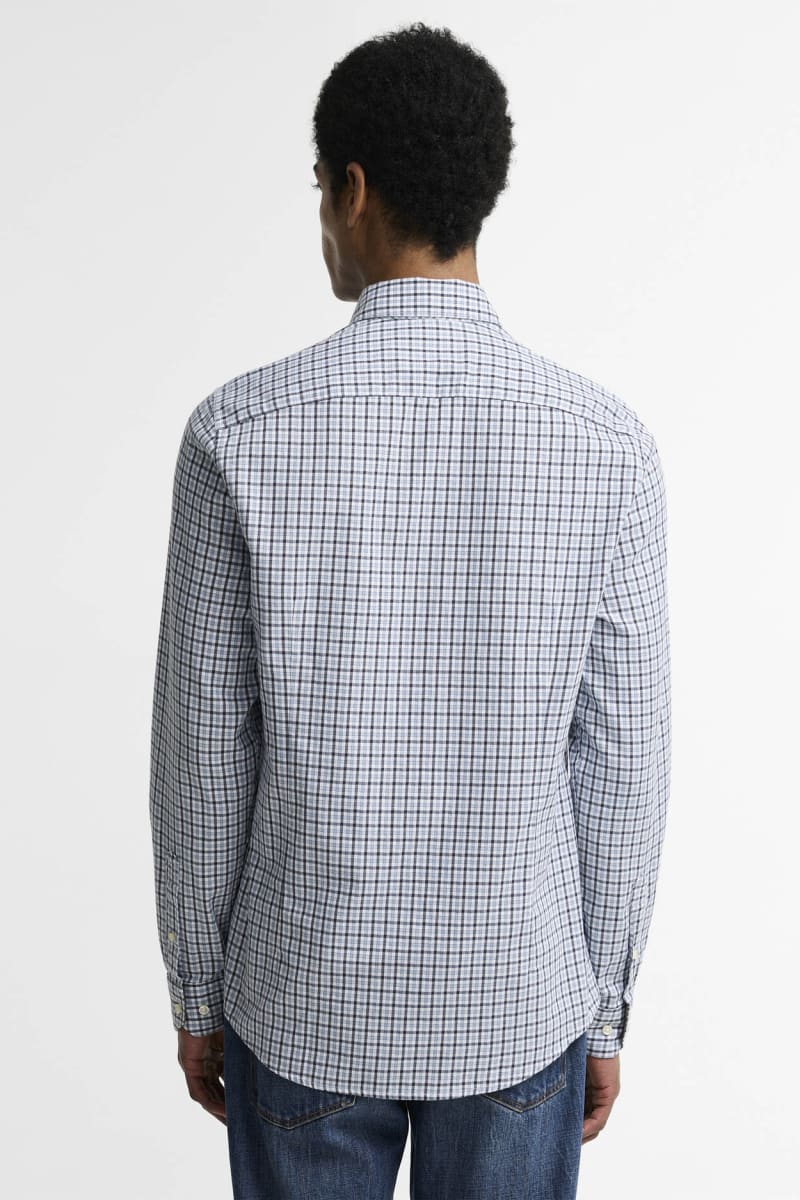 Barbour Padshaw Gingham Shirt BLUE
