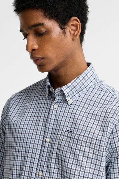 Barbour Padshaw Gingham Shirt BLUE