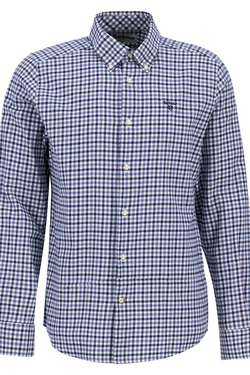 Barbour Finkle Navy Gingham Shirt