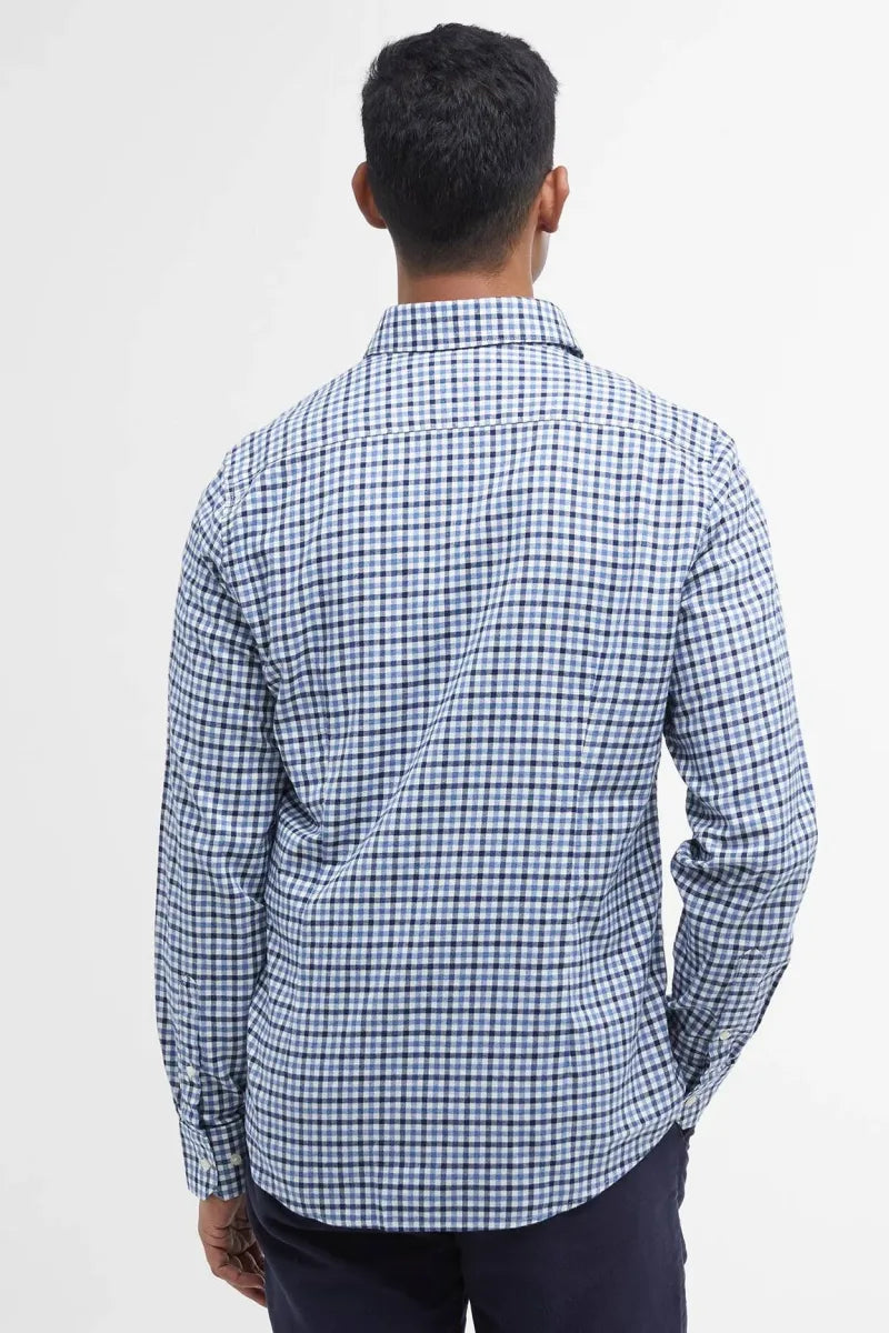 Barbour Finkle Navy Gingham Shirt