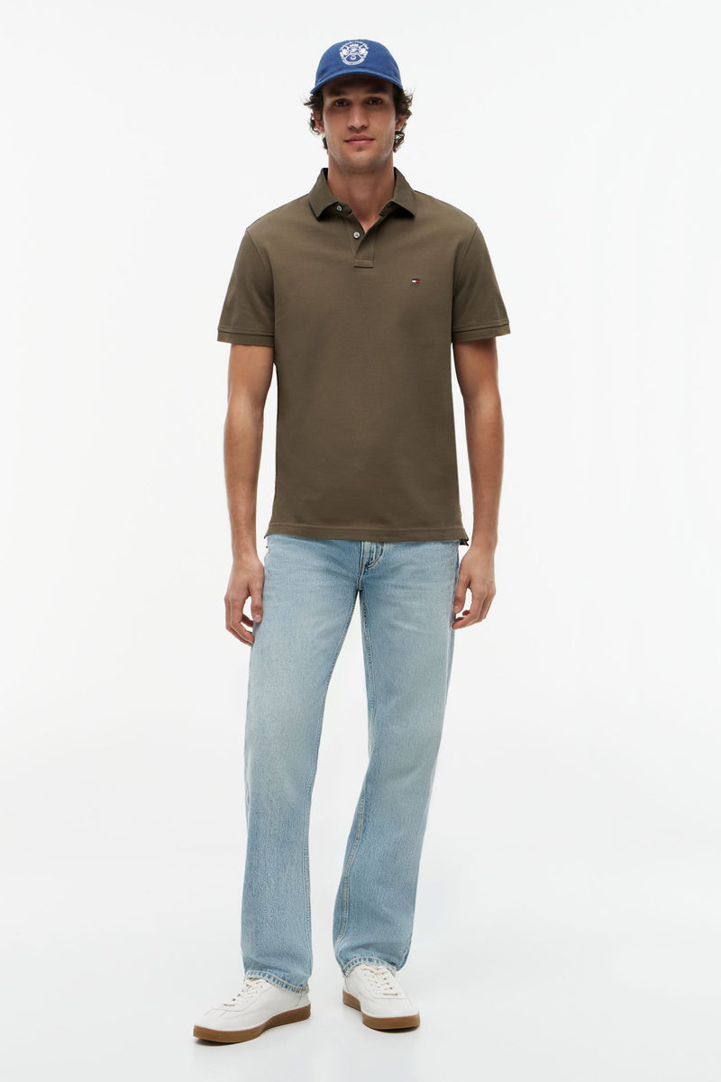 Tommy Hilfiger 17770 1985 Regular Fit Polo Shirt Platinum Olive