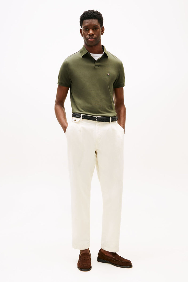 Tommy Hilfiger 17770 1985 Regular Fit Polo Shirt Platinum Olive