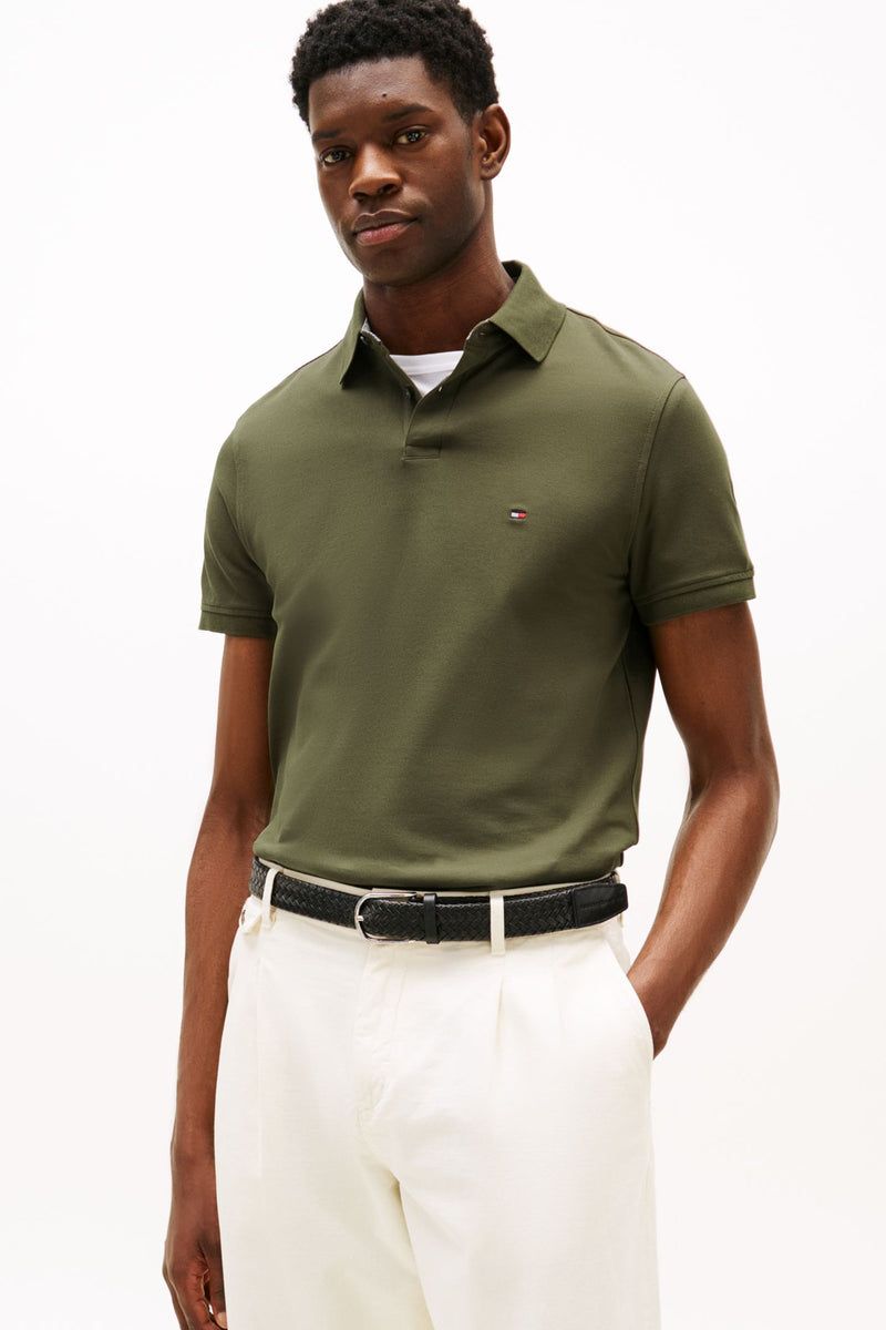 Tommy Hilfiger 17770 1985 Regular Fit Polo Shirt Platinum Olive