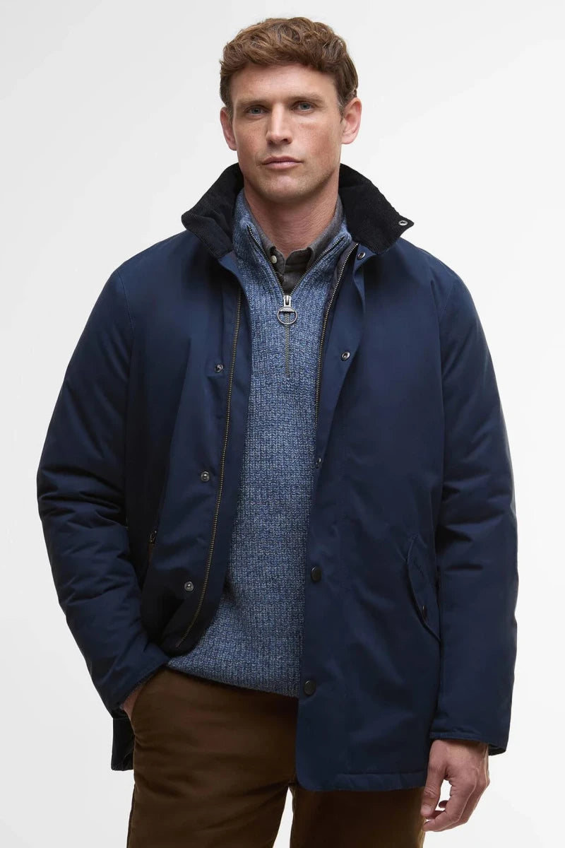 Barbour MWB1121 Winter Spoonbill Waterproof Jacket Navy