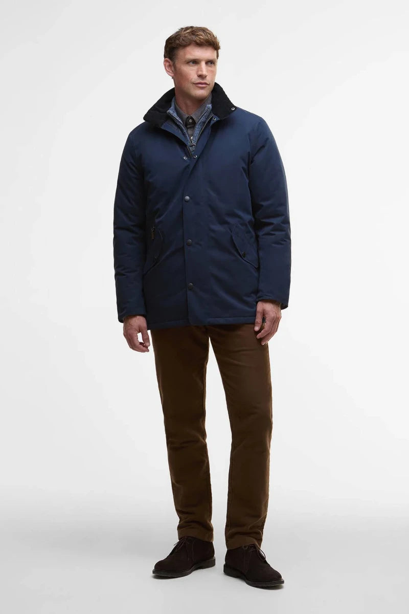 Barbour MWB1121 Winter Spoonbill Waterproof Jacket Navy
