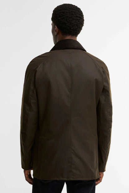 Barbour Ashby Wax Olive Jacket