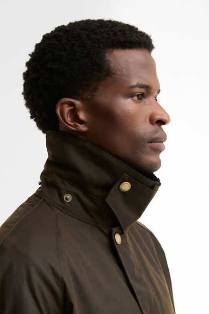 Barbour Ashby Wax Olive Jacket