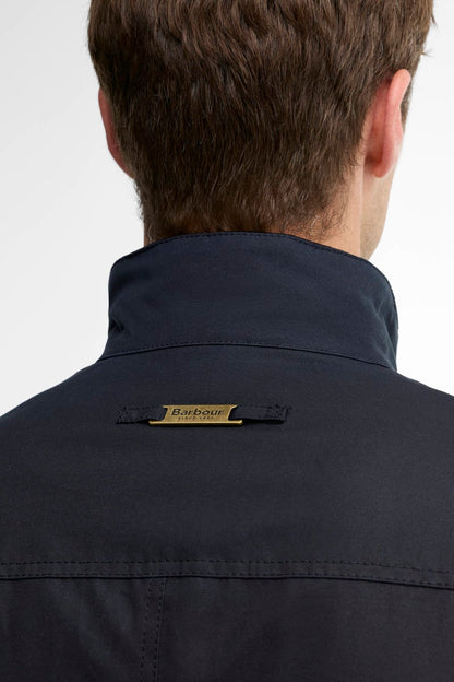 Barbour Ogston Wax Navy Jacket