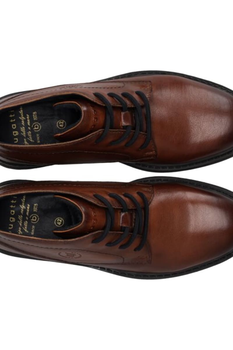 Bugatti AYK30 Boot Cognac detail