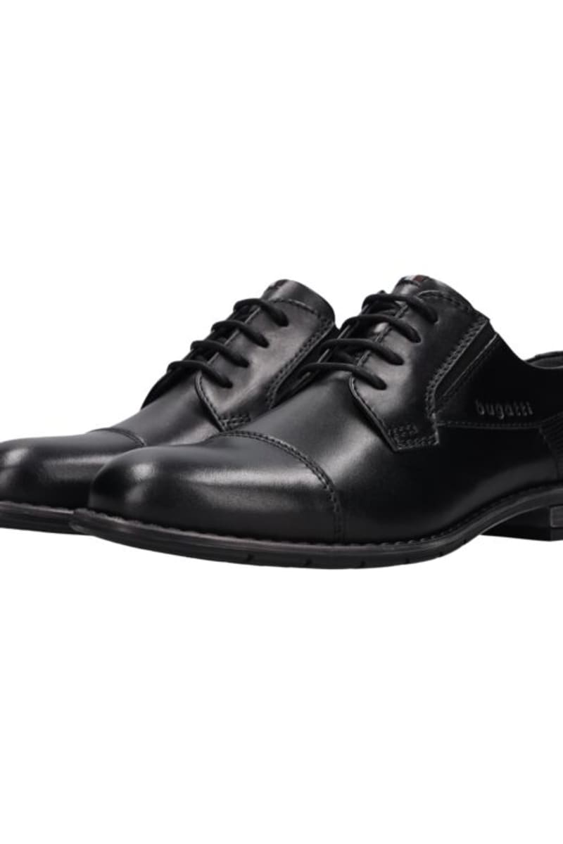 Bugatti AQR04 Formal Lace-Up Shoe Black
