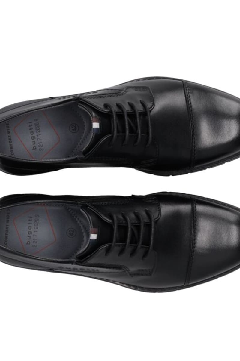 Bugatti AQR04 Formal Lace-Up Shoe Black