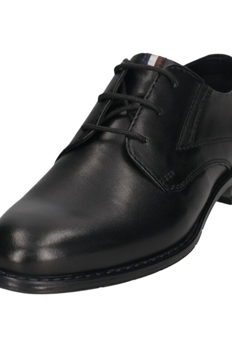Bugatti AQR03 Lerio Comfort Lace-Up Shoe Black