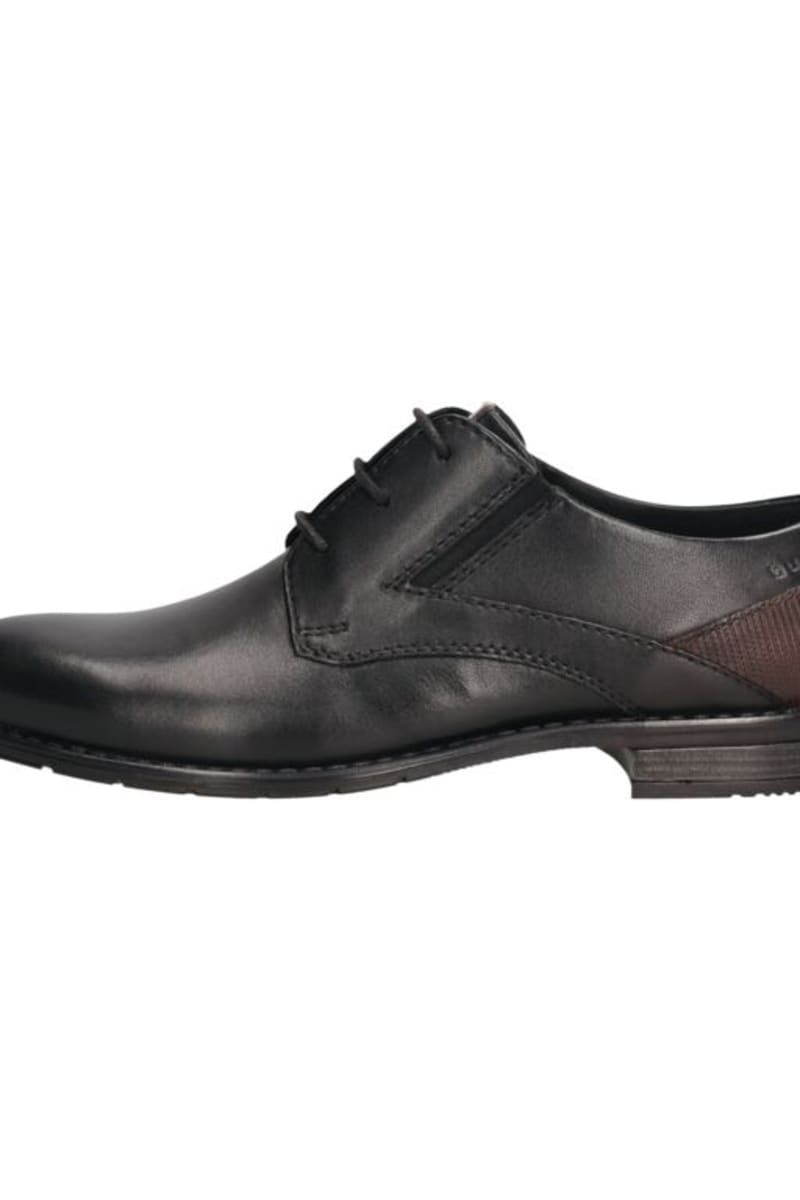 Bugatti AQR03 Lerio Comfort Lace-Up Shoe Black