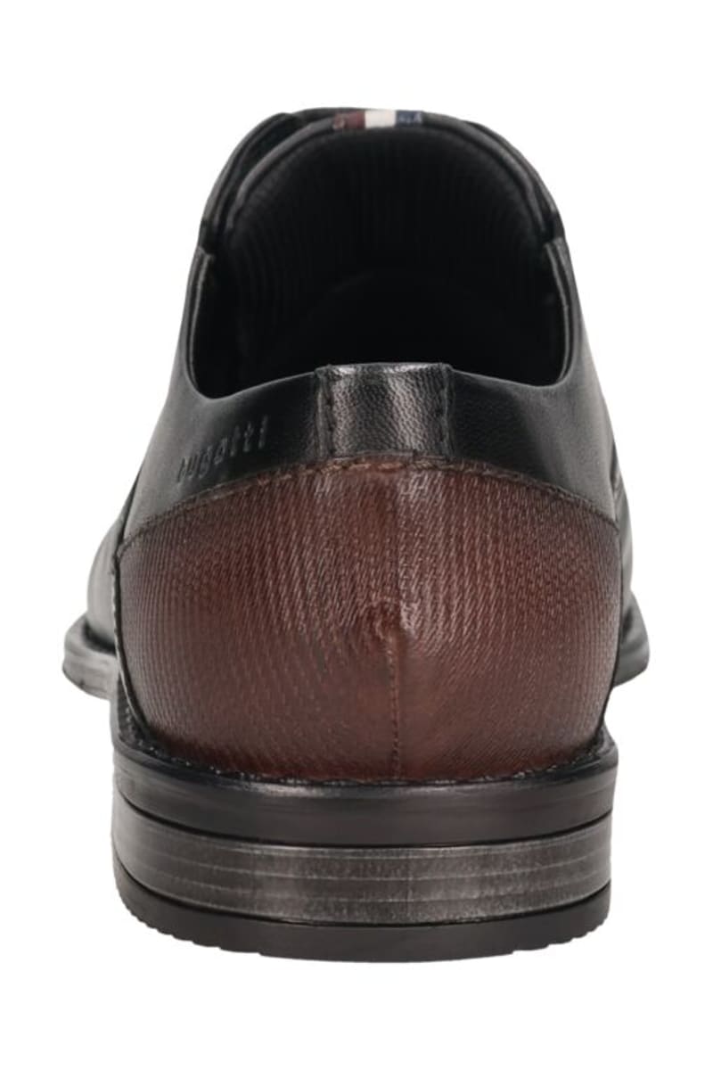 Bugatti AQR03 Lerio Comfort Lace-Up Shoe Black