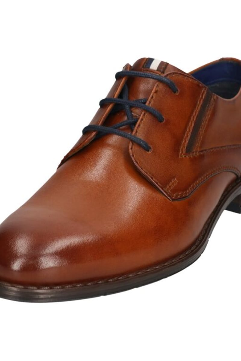 Bugatti AQR03 Lerio Comfort Lace-Up Shoe Cognac