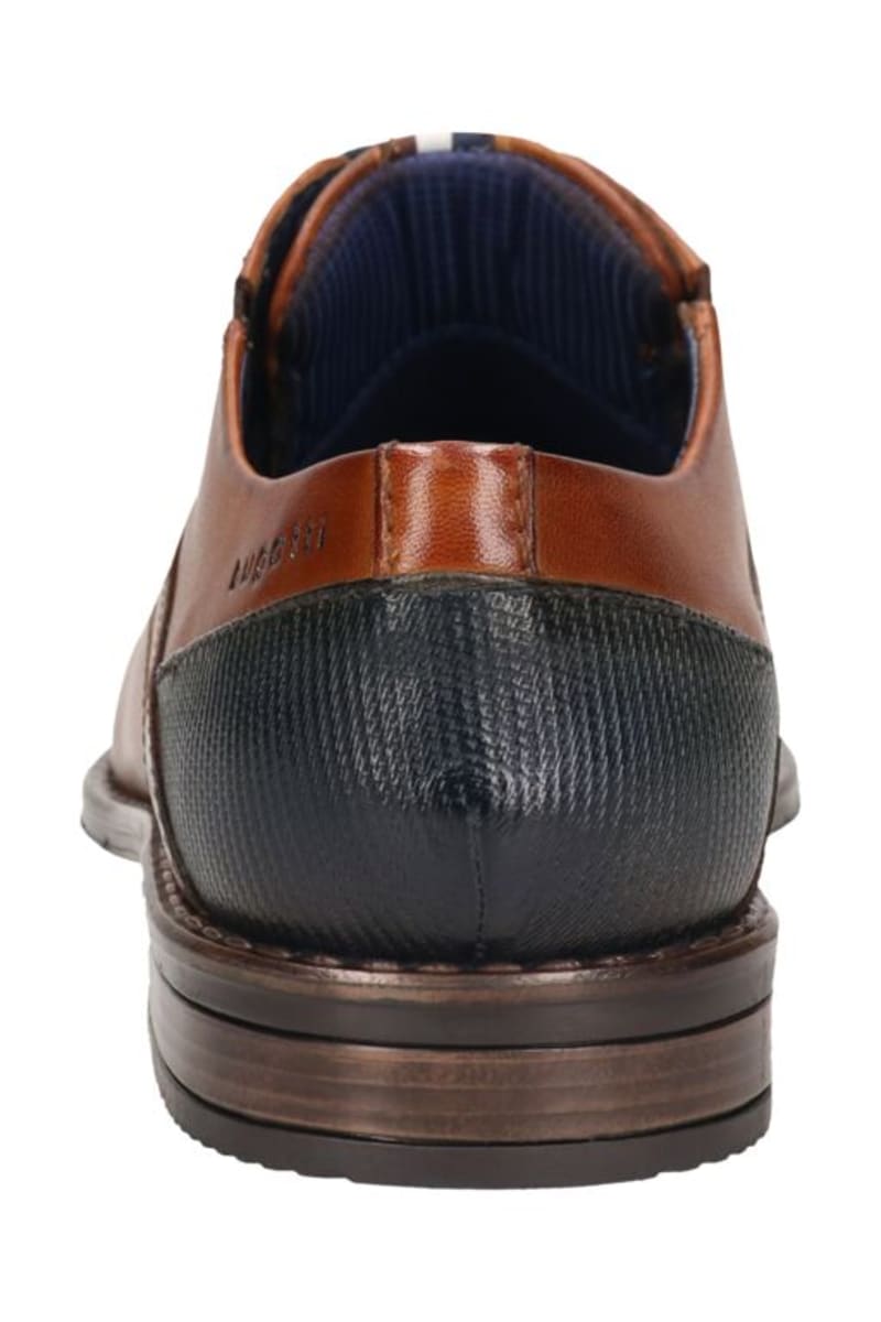 Bugatti AQR03 Lerio Comfort Lace-Up Shoe Cognac