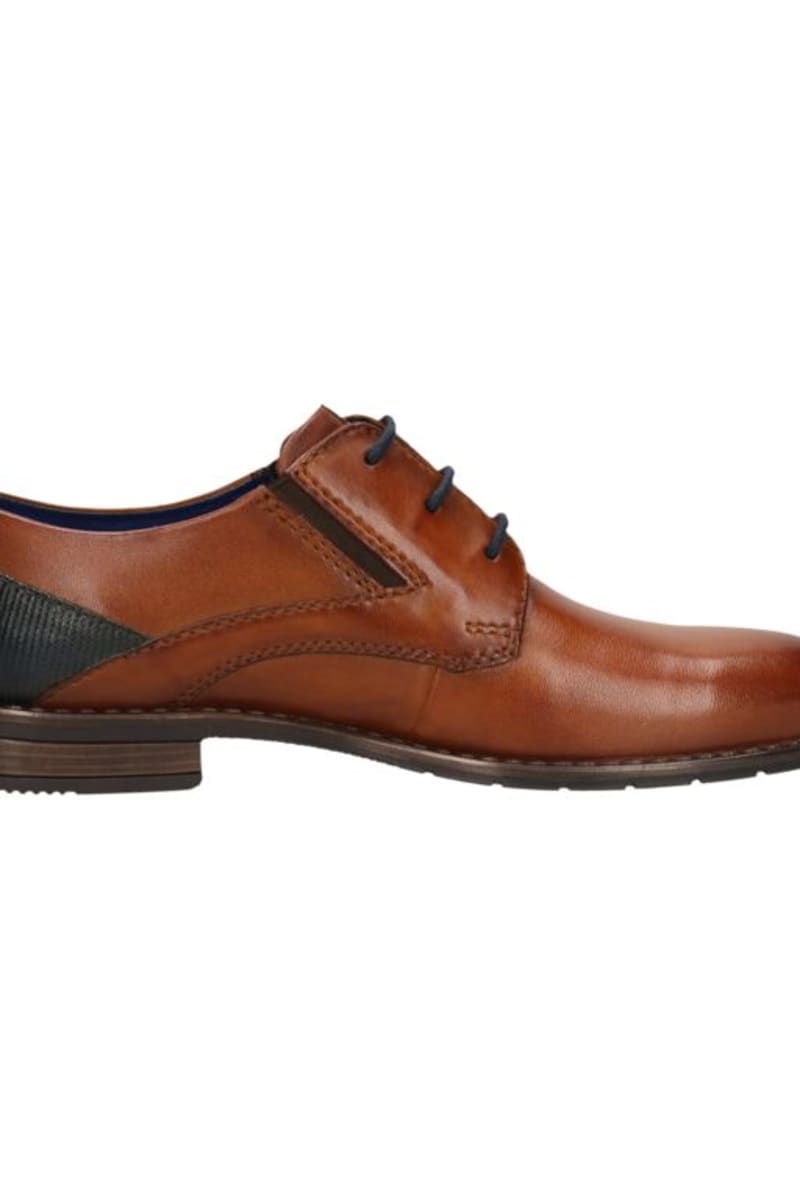 Bugatti AQR03 Lerio Comfort Lace-Up Shoe Cognac