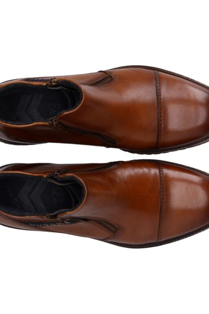 Bugatti 8373Q Boot Cognac detail