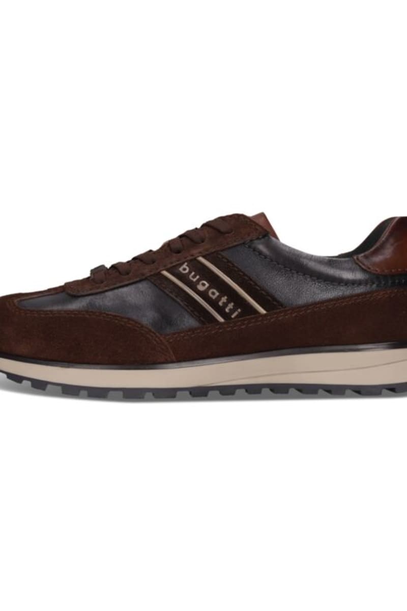 Bugatti AWC03 Timon Sneaker Dark Brown and Grey