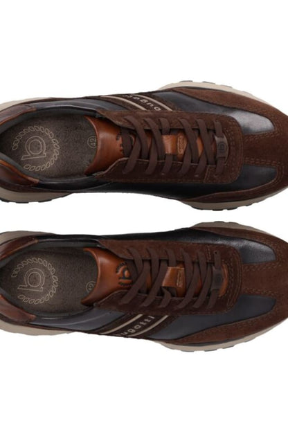 Bugatti AWC03 Timon Sneaker Dark Brown and Grey