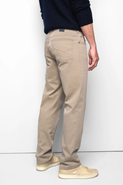 Meyer 9-6001 Five Pocket Regular Fit Cotton Trousers Beige